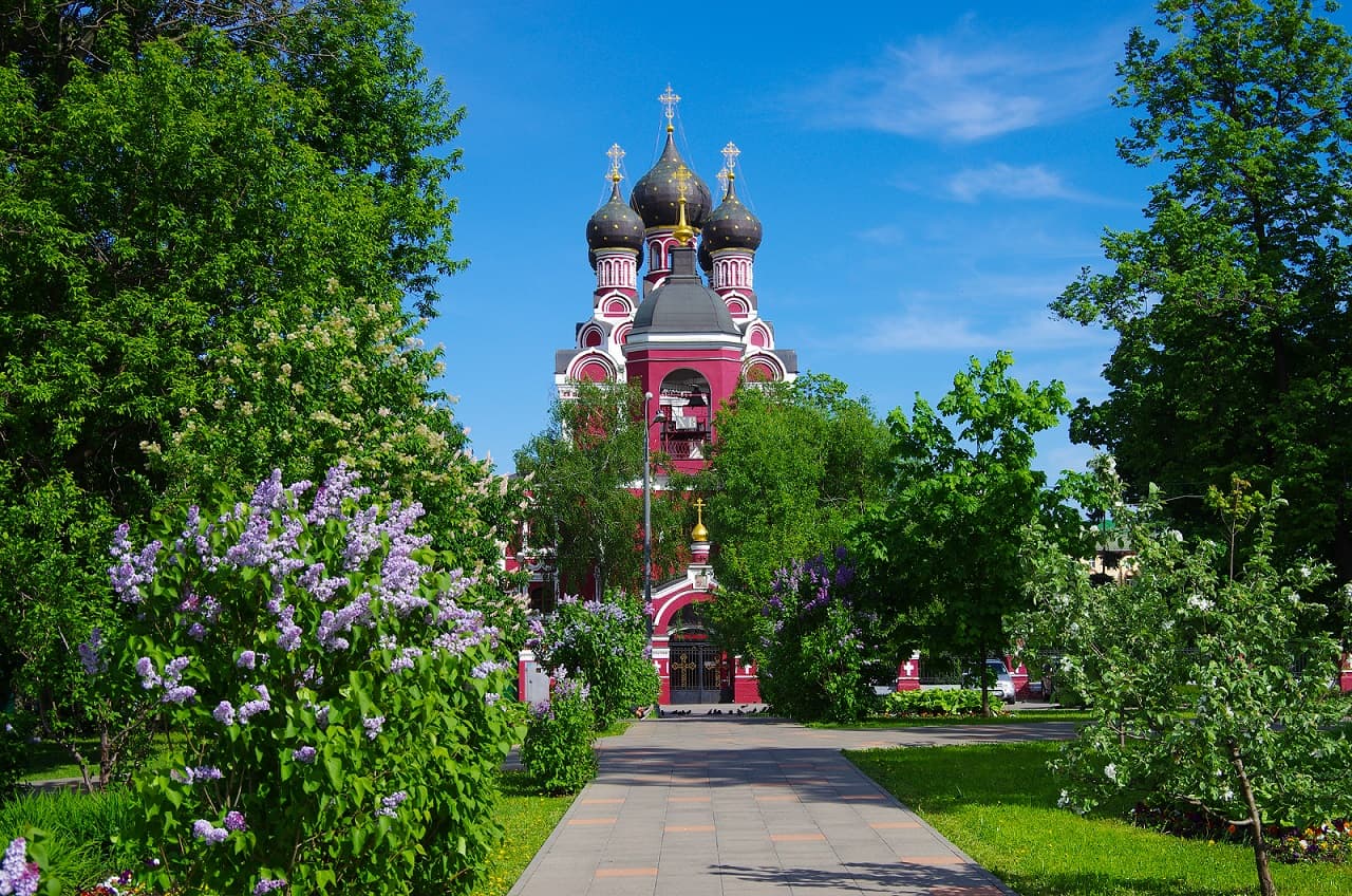 Храм Тихвинской иконы Божией Матери в Алексеевском