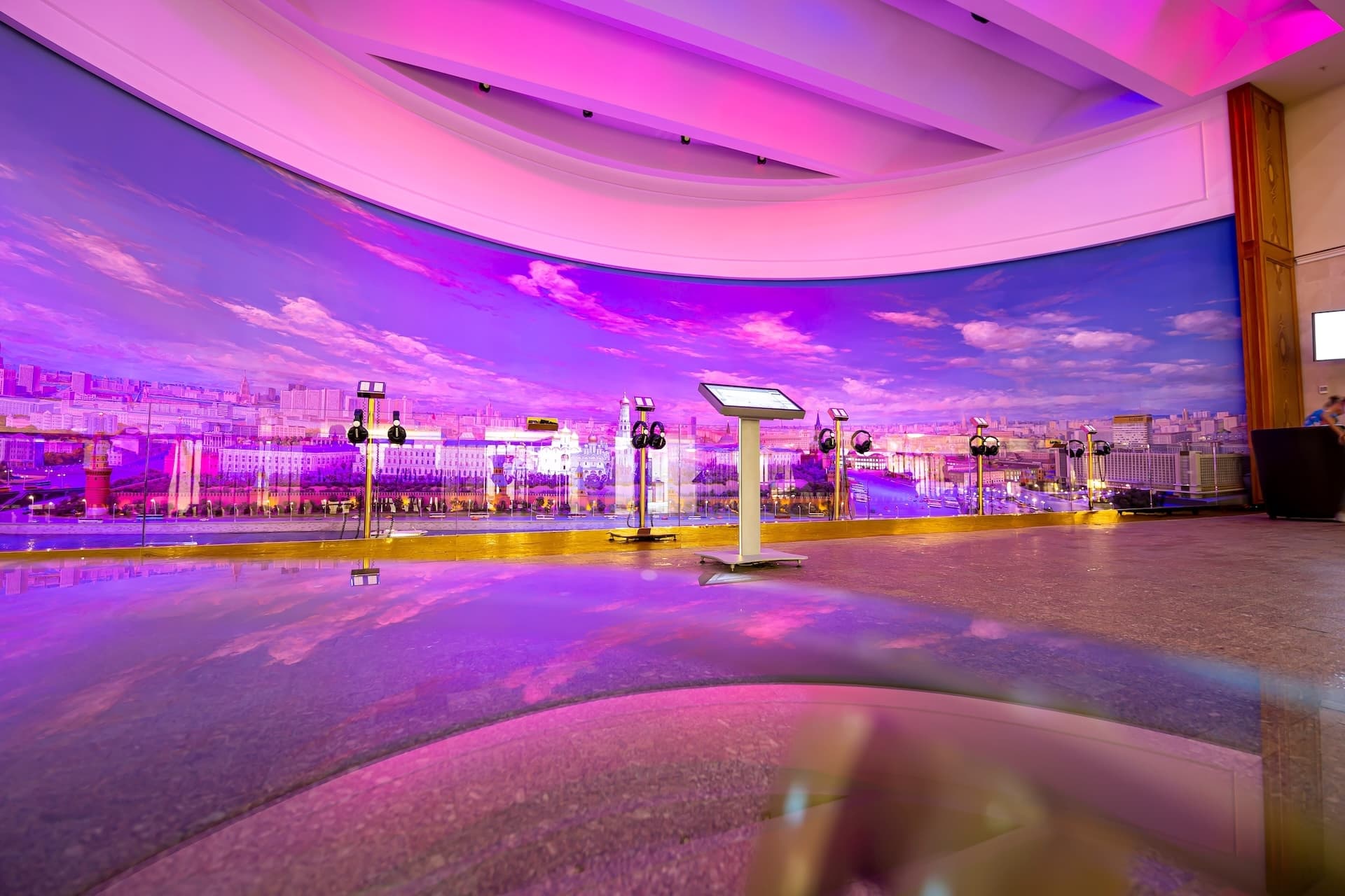 Диорама Москвы в Radisson Collection Hotel
