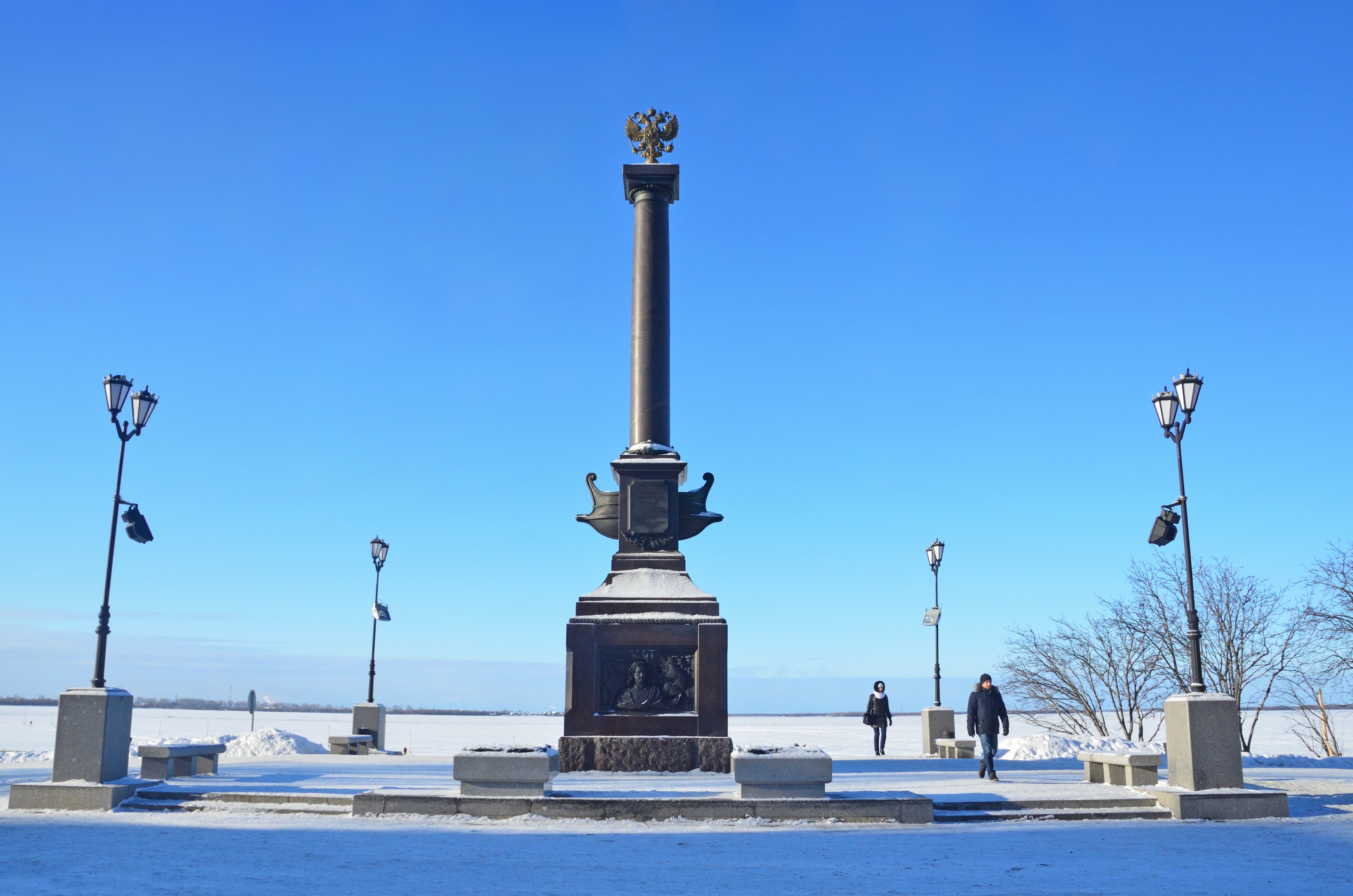 Стела «Архангельск — город воинской славы»