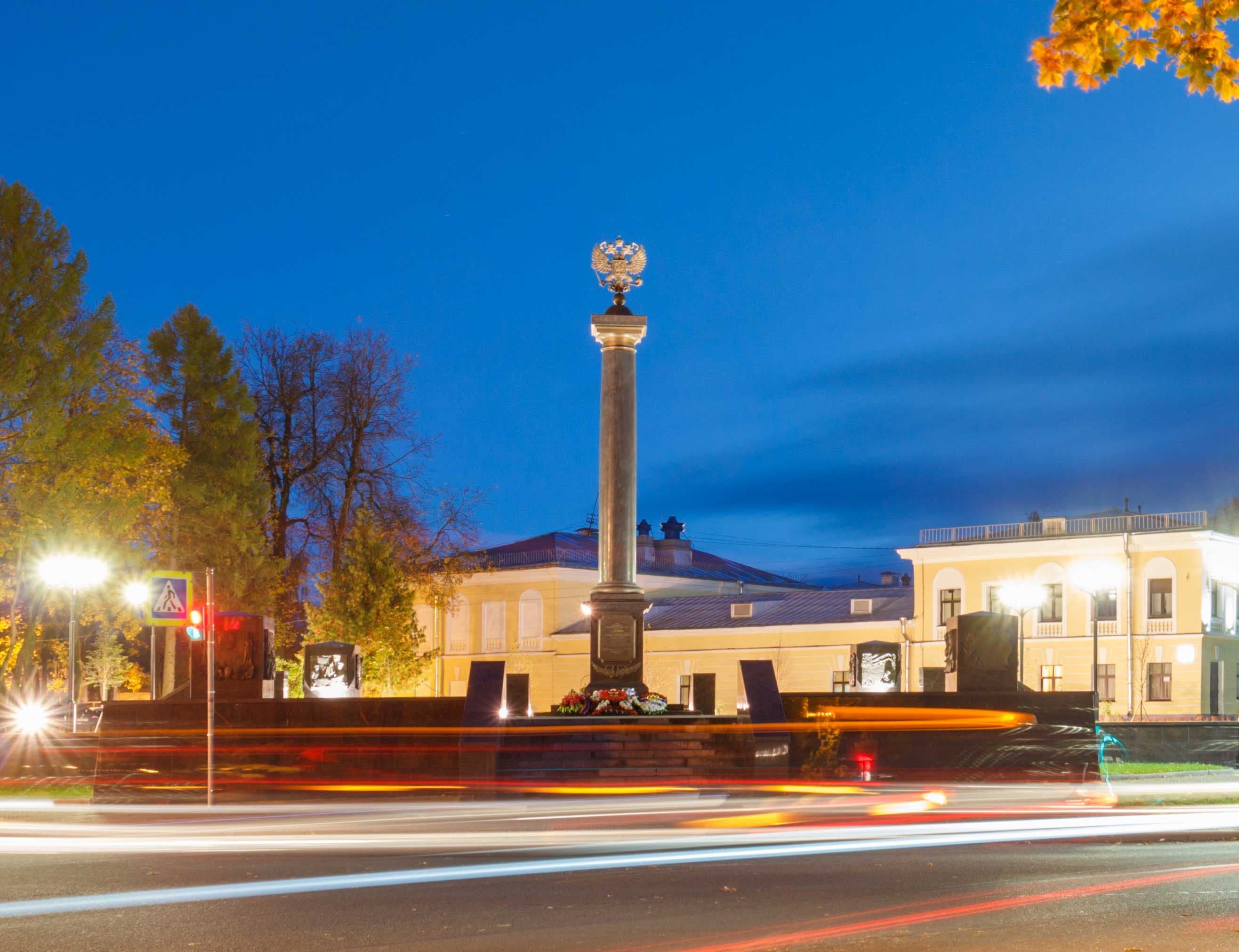 Стела «Гатчина — город воинской славы»