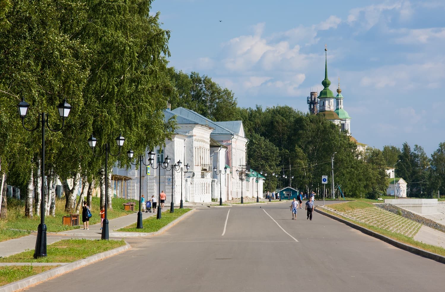 Набережная Сухоны