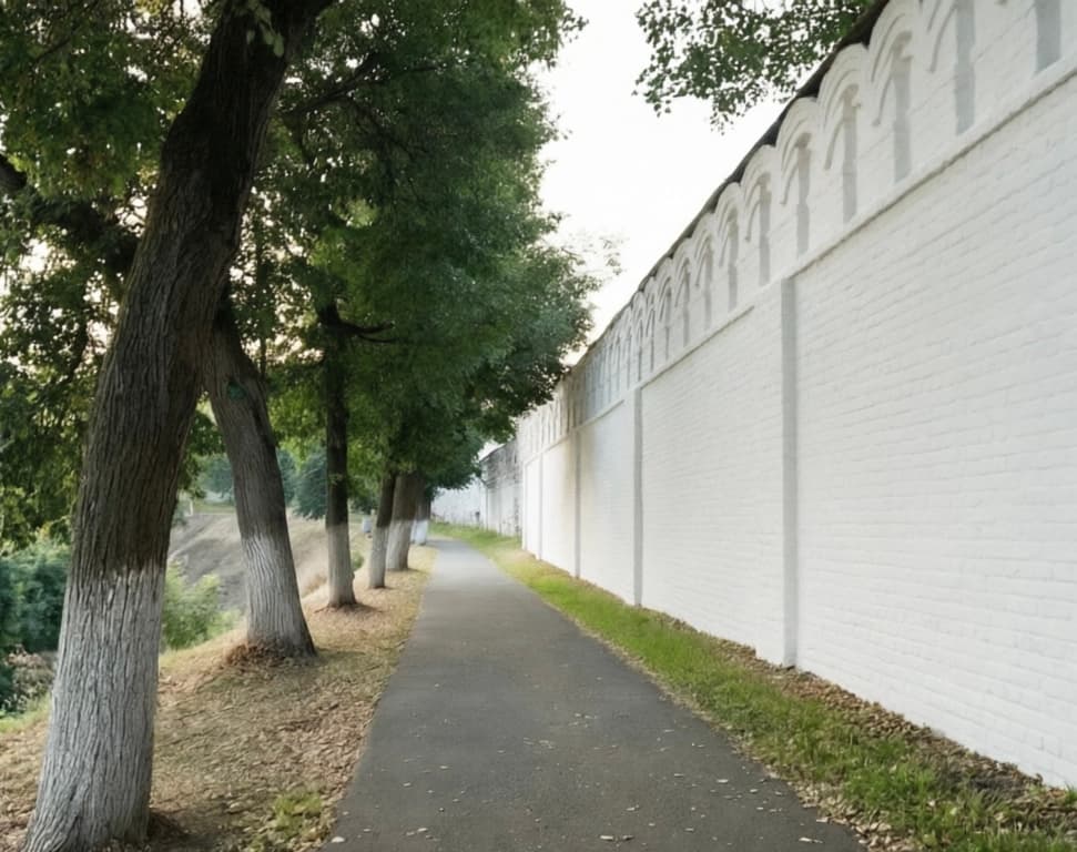 Стена Богородице-Рождественского монастыря