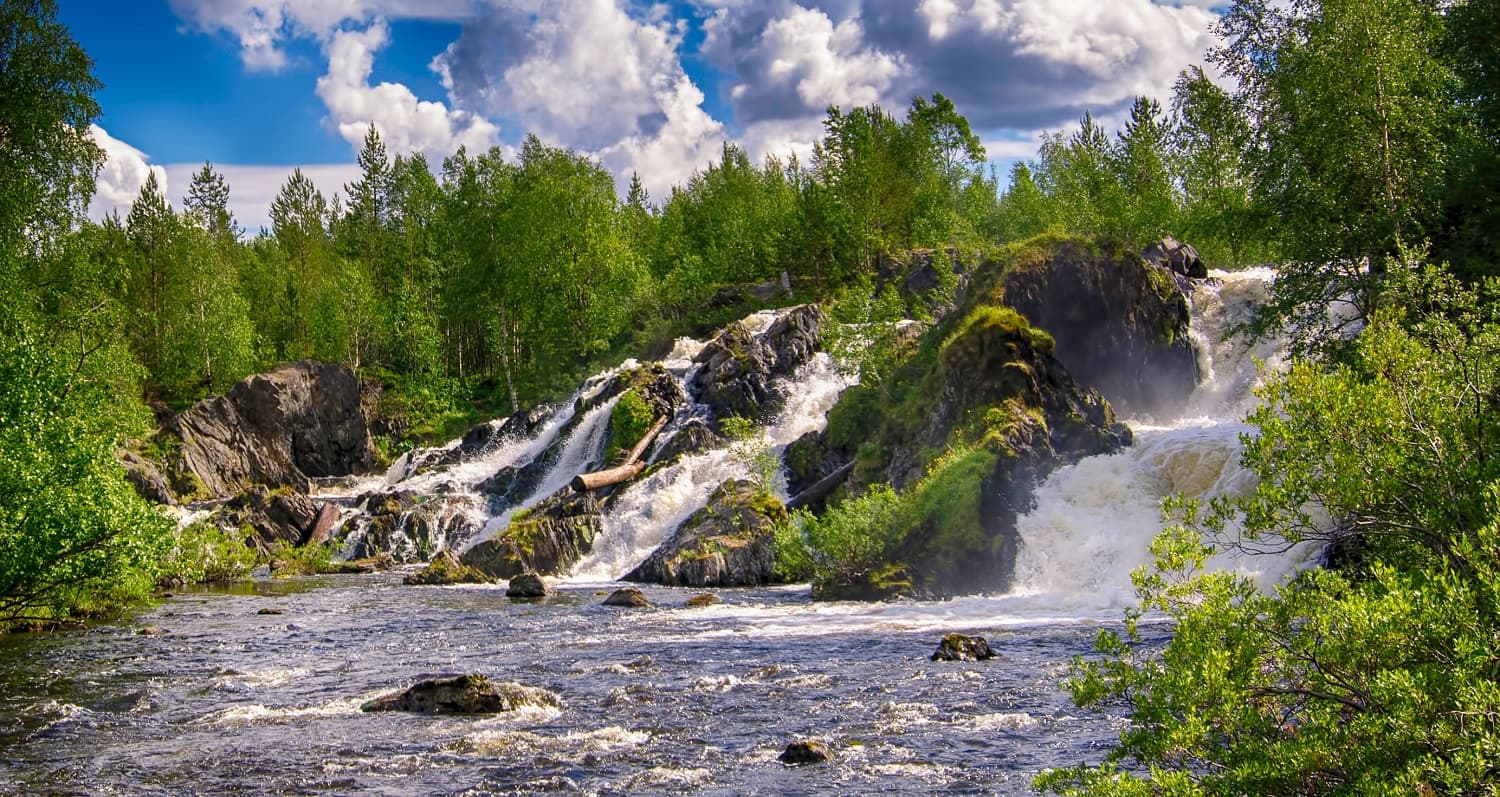 Водопад на реке Шуонийоки