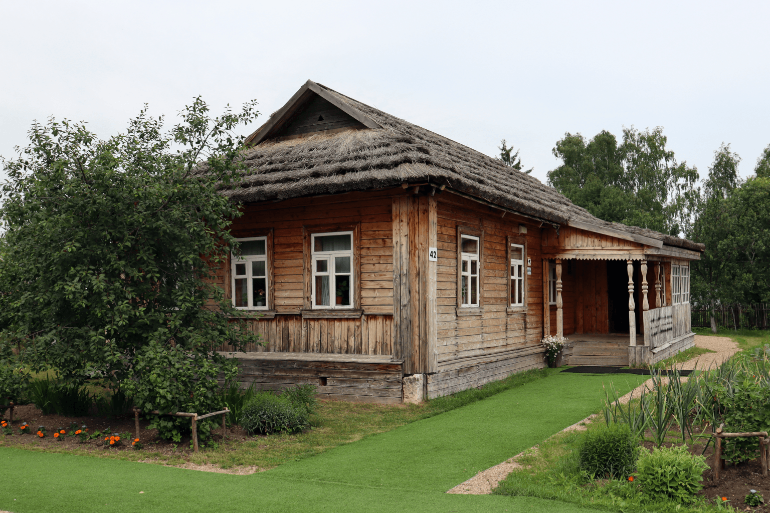 Дом-музей семьи Гагариных в деревне Клушино