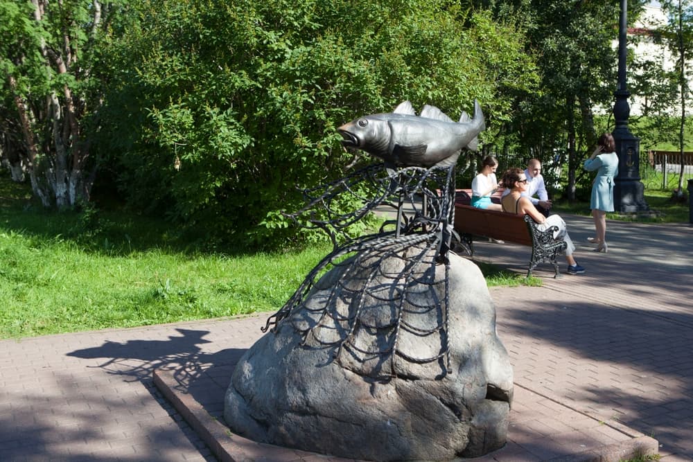 Памятник треске