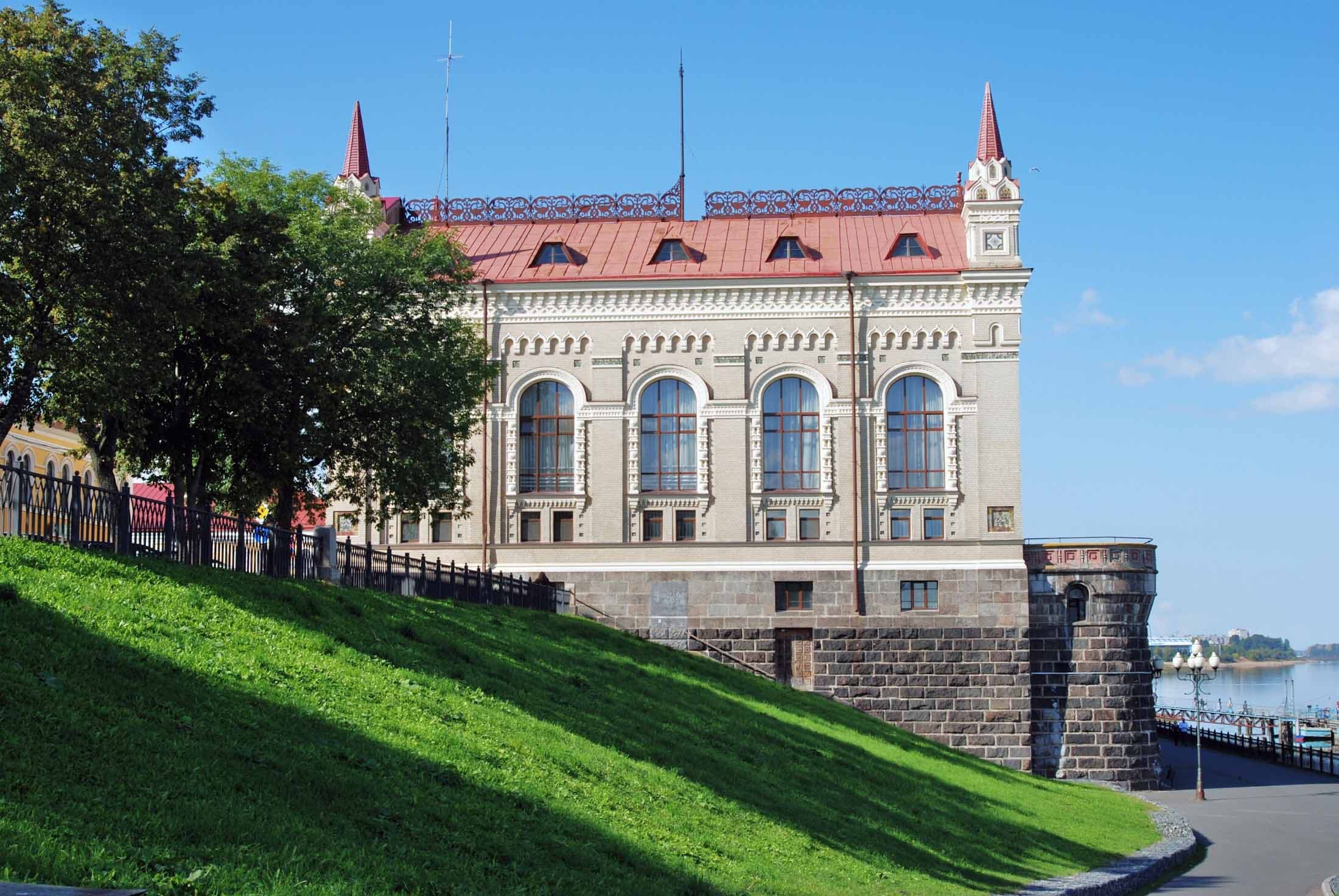 Набережная Рыбинска 