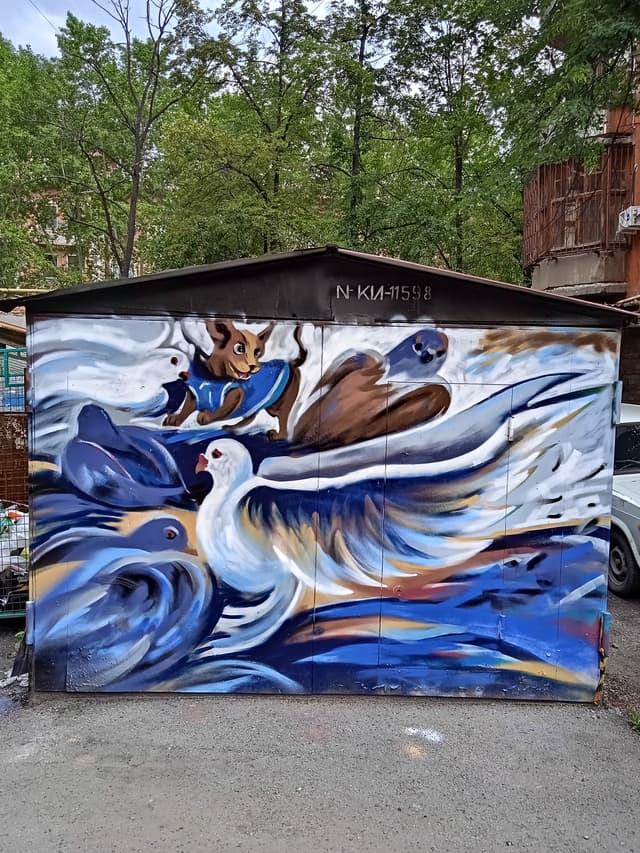 Городок чекистов: история, архитектура, стрит-арт