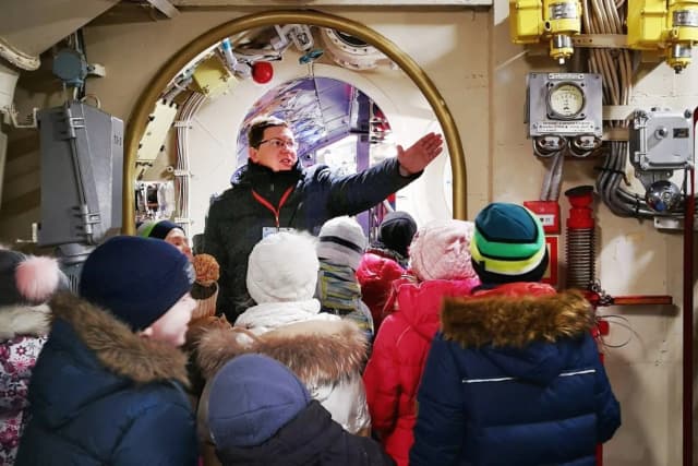 Экскурсия «Знакомьтесь: подводная лодка!» для дошкольников