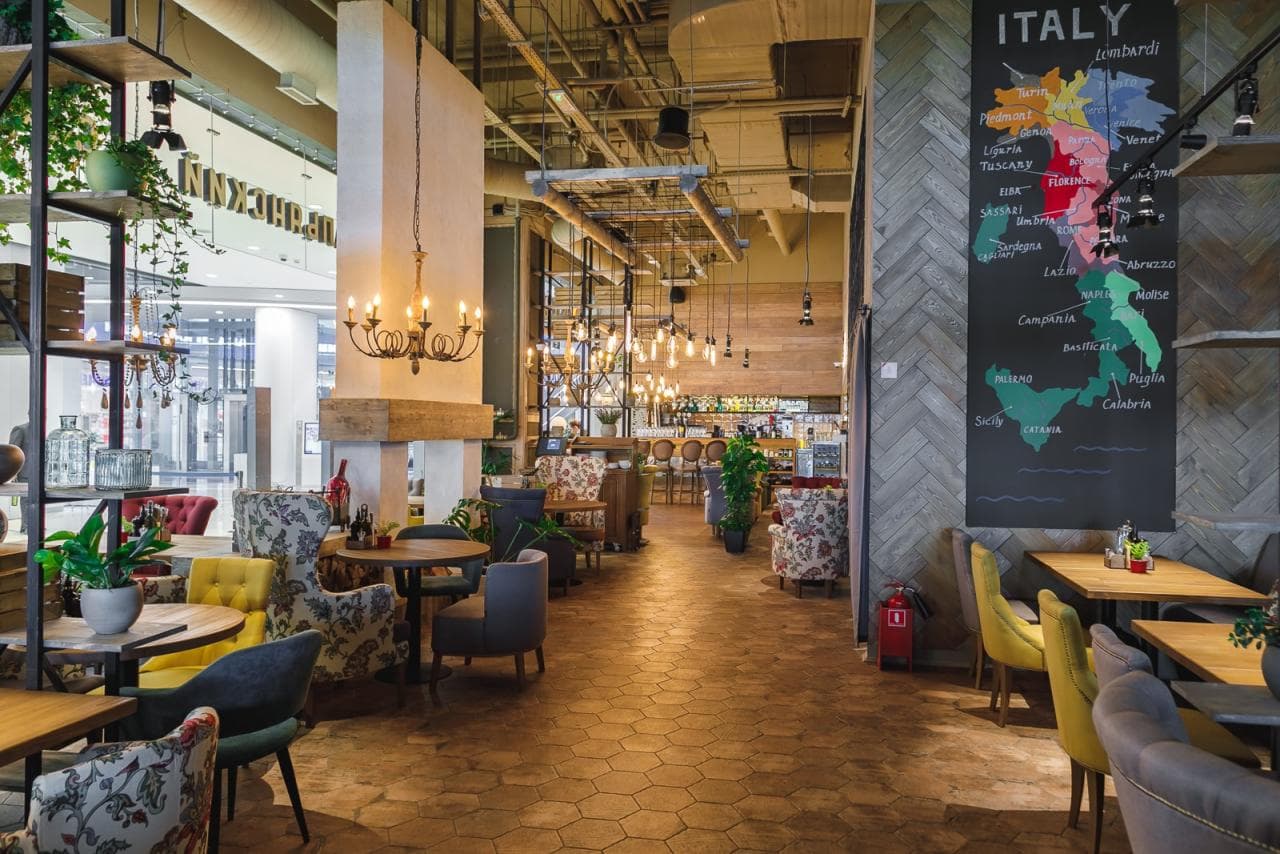 Osteria Mario / Остерия Марио в ТЦ Каширская плаза
