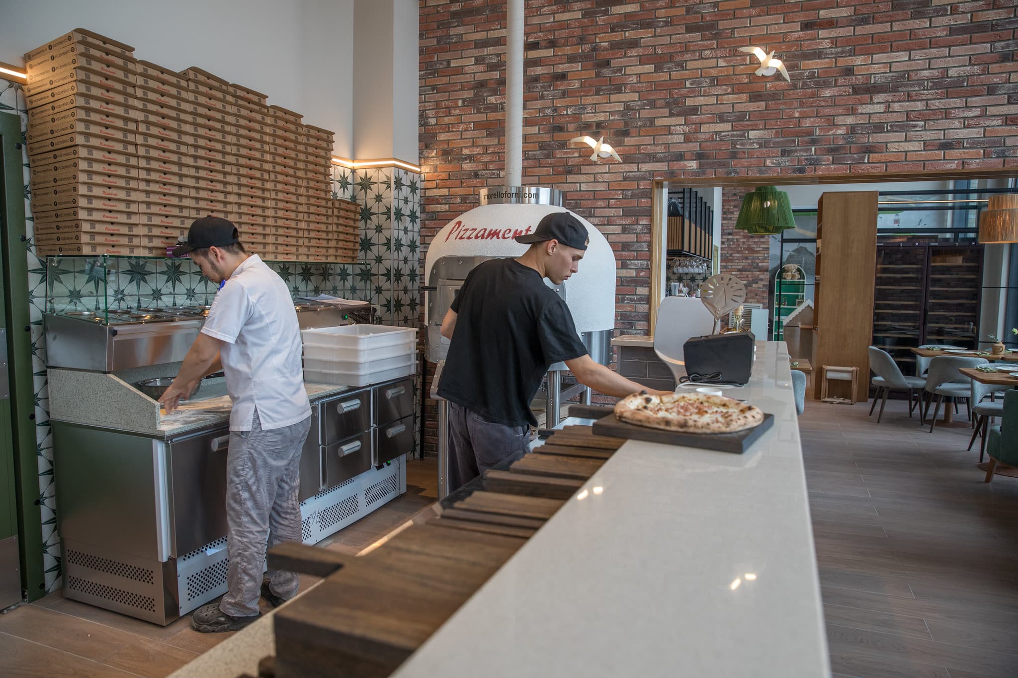 Пиццерия Pizzamento в Ривер Парке