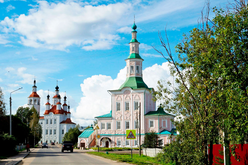 Каргополь ― Сольвычегодск ― Великий Устюг ― Тотьма