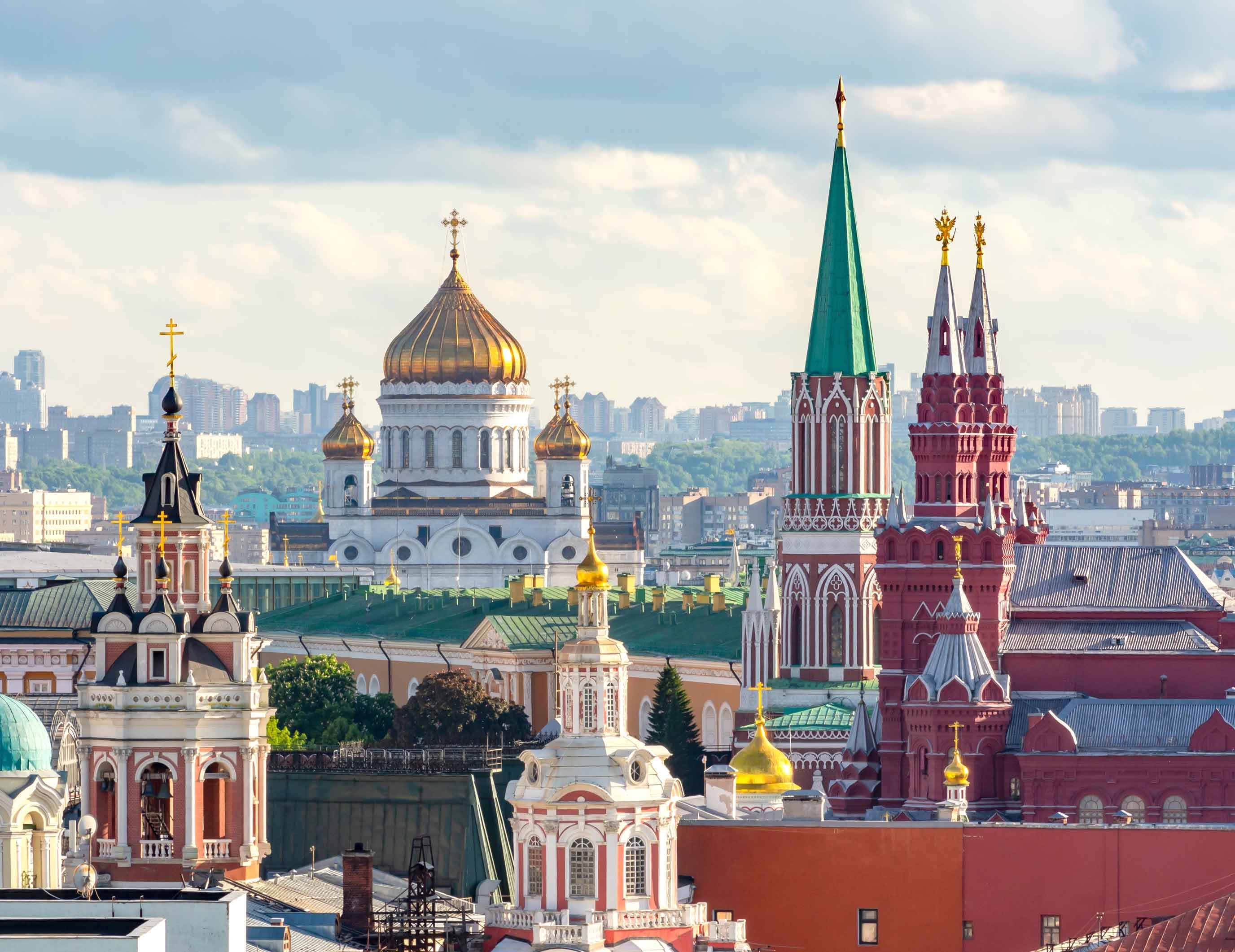 Первое знакомство с Москвой