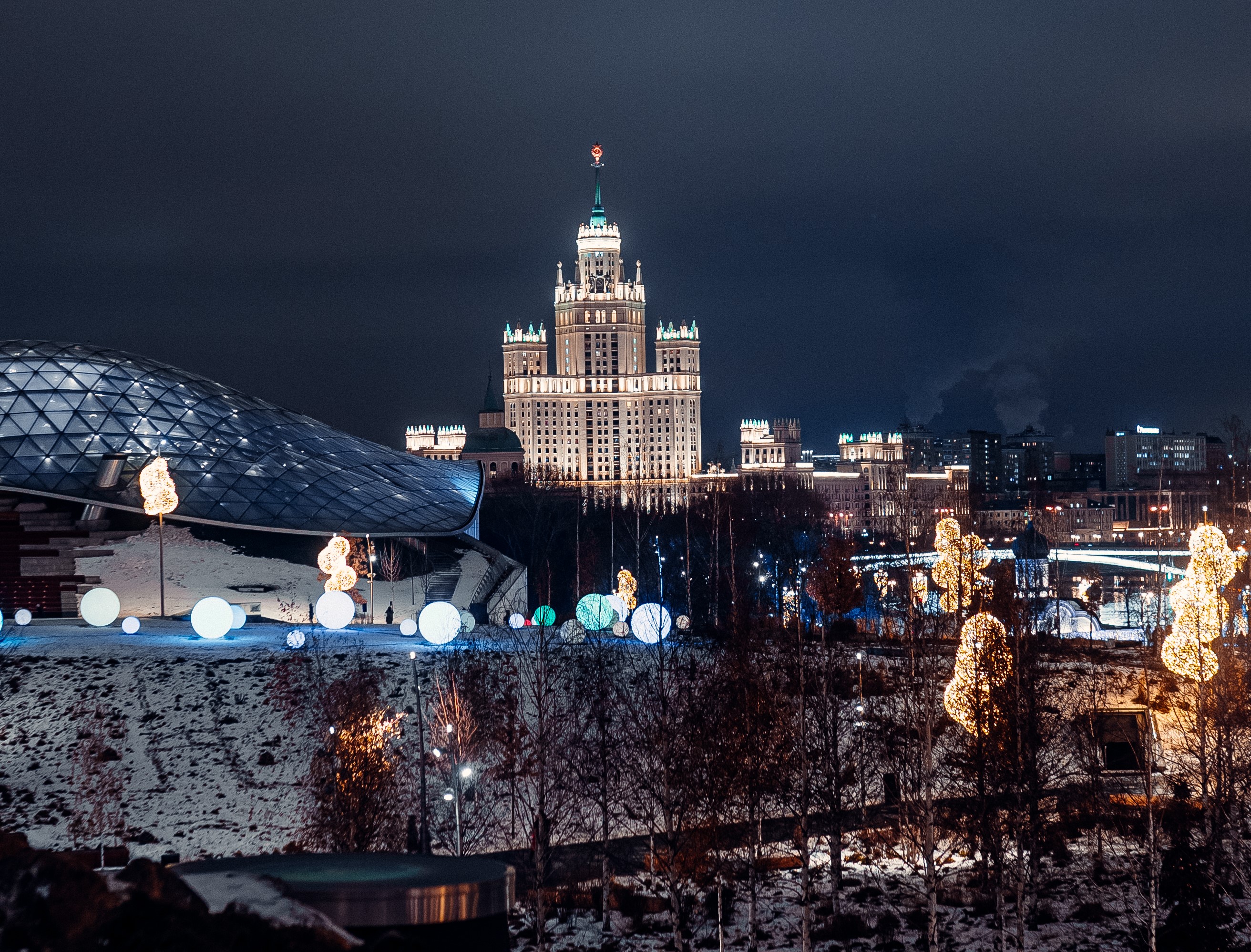 Столица дарит праздничное настроение! Зимняя прогулка, полная чудес